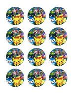 Pokemon #4 Cupcake Edible Toppers Set of 12