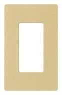 Lutron SC-1-GS Claro Single-gang Wallplate Goldstone by Lutron