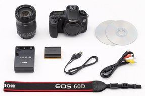 Canon EOS 60D 18 MP CMOS Digital SLR Camera with EF-S 18-200mm f/3.5-5.6 IS Lens (discontinued by manufacturer) N39