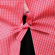 Spritech(TM) Lovely Long Sleeves Antifouling Cartoon Chef Apron for Home Restaurant and Hotel N10