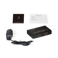 Portta 4PET0102 HDMI Splitter 2 Port 1x2 v1.4 with 340MHz and 4k x 2k support Full 3D Uncompressed Compressed... N5