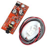 Qianson MAX9812 Electret MIC Microphone Amplifier Board Sound Voice Module DC 3V/5V/12V Input N2