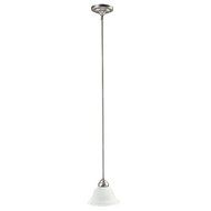 Capital Lighting 3150MN-220 Mini Pendant with Faux White Alabaster Glass Shades, Matte Nickel Finish by Capital...
