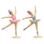 Ballerina Ballet Cupcake Toppers Cake Decoations - Set of 24