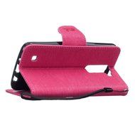 LG K7 Case, LG K7 Wallet Case,PHEZEN Cute Bear Don&#039;t Touch My Phone Design PU Leather Wallet Case Stand Flip Case... N19