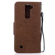 LG K7 Case, LG K7 Wallet Case,PHEZEN Cute Bear Don&#039;t Touch My Phone Design PU Leather Wallet Case Stand Flip Case... N21