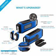 OUTERDO Dynamo Emergency Survival Solar Hand Crank Self Powered AM/FM/NOAA Weather Radio, LED Flashlight,Phone... N26