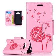 Galaxy Core Prime Case,ikasus Glitter Diamond Embossing Flowers Lily Butterfly PU Leather Flip Wallet Pouch Stand... N19