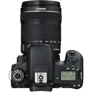 Canon EOS T6s DSLR Camera + Canon EF-S 18-135mm IS STM Lens + Digital Camera Flash + 0.43x Wide Angle Lens + 2.2x... N3