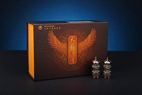 2pc Shuguang Natural Sound 12AX7-T / ECC83 Matched Pair Warranty 12 Months N3
