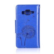 Galaxy Core Prime Case,ikasus Glitter Diamond Embossing Flowers Lily Butterfly PU Leather Flip Wallet Pouch Stand... N27