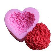 Sher Love Rose Fondant Silicone Mold Chocolate Mold N2
