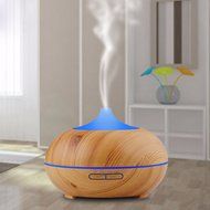 Aroma Diffuser,EIVOTOR 300ML Wood Grain Essential Oil Diffuser Electric Ultrasonic Humidifier Aromatherapy Cool... N3