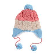 Baby Toddler Winter Beanie Warm Hat Hooded Scarf Earflap Knitted Cap Girls Boys N11