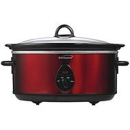 New BRENTWOOD SC-150R 6.5 Quart Slow Cooker (Red)