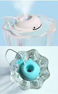 Yosoo Portable Super Mini Lightweight USB Travel Whale Shaped Air Humidifier for Office Home Cool Moisture Air... N3