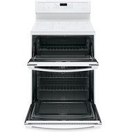GE PB960TJWW Profile 30" White Electric Smoothtop Double Oven Range - Convection