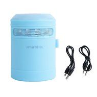 HY-BT813L Mini bluetooth speaker color LED light/TF card/Voice call/blurtooth speaker BLUE N3