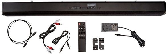 AmazonBasics 2.0 Channel Bluetooth Sound Bar N2