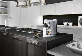 Delonghi ECAM28465M Prima Donna Fully Automatic Espresso Machine with latte Crema System, Silver N2