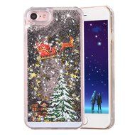 iPhone 6 Plus / 6S Plus Case,PHEZEN Christmas Tree Santa Claus Design Cool Quicksand Moving Stars Bling Glitter... N7