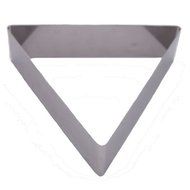 Fat Daddio's Stainless Steel Triangle Cake and Pastry Ring, 5.125 Inch x 2 Inch N3
