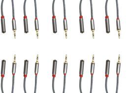C&amp;E 3 Feet 3.5mm Stereo Male to Female Extension Cable CNE64124 N7