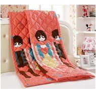 KAKA(TM) Home Comfortable Cotton Pure Pink Comforter for Summer Air-Conditioning Quilt 1PS(180-220cm) N12