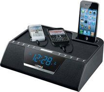 Pyle Home PICDLD82I iPod/iTouch/iPhone Multi-Source Charging Clock FM Radio (Discontinued by Manufacturer)