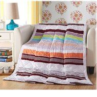 KAKA(TM) Home Comfortable Cotton Pure Pink Comforter for Summer Air-Conditioning Quilt 1PS(180-220cm) N15
