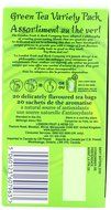 London Fruit &amp; Herb Company Green Tea, Variety Pack, 20 Count N21