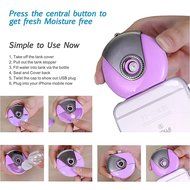 Mini phone Humidifier Aromatherapy essential oil diffuser and Mist Maker Fogger Beauty replenishment for iphone... N7