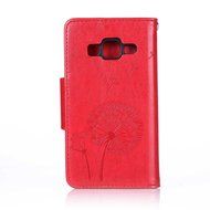 Galaxy Core Prime Case,ikasus Glitter Diamond Embossing Flowers Lily Butterfly PU Leather Flip Wallet Pouch Stand... N32