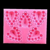 Y&amp;XL&amp;H Heart Diamonds Shaped Fondant Cake Chocolate Silicone Molds,Decoration Tools Bakeware N2