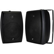 Dayton Audio IO655B 6-1/2&quot; 2-Way Indoor/Outdoor Speaker Pair Black