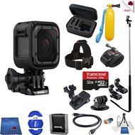 Gopro Hero 5 Session 14 Piece Advanced Bundle Includes: Go Pro Hero5 Session + Case + Floaty Bobber + Head Strap...
