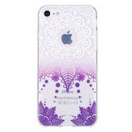 iPhone 7 Case, PHEZEN Henna Mandala Floral Design [Scratch Resistant] Clear TPU Bumper Case Soft Rubber Gel Silicone... N40