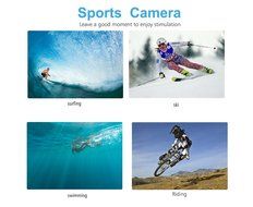 VIGICA H9 Waterproof Sports DV Action Camera Wifi 4K Ultra HD Cam 2.0&rdquo; LCD 170 Degree Wide Lens Support IOS,Android... N9