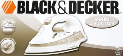 Black &amp; Decker X850 1600W Steam Iron 220 Volt (Will Not Work in USA/Canada)