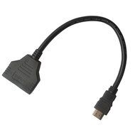 Valinks(TM) HDMI Male To Dual HDMI Female 1 to 2 Way Splitter Adapter Cable For HDTV,Support Two TVs The Same... N3