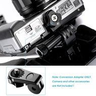 dOvOb Action Camera Mount Connection to 1/4 inch 20 Adapter Mount for Gopro DBPower Lightdow N103