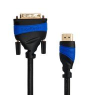 KabelDirekt (6 feet) HDMI to DVI Cable 24+1 with Highspeed (1080p Full HD 3D) - TOP Series N3