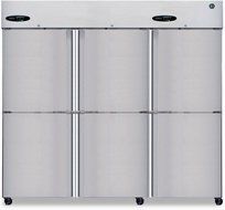 Hoshizaki CR3S-HS 83" Commercial Series Reach-In Refrigerator with 73.3 cu. ft. Capacity 3 Sections 115 Volts...