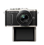 Olympus PEN E-PL8 Black Body with 14-42mm IIR Black Lens N3