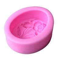 Y&amp;XL&amp;H Flower Shaped Soap Molds Mooncake Mould Fondant Cake Chocolate Silicone Mold, Decoration Tools Bakeware