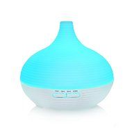 Putars 300ML Whisper Quiet Cool Mist Humidifier Ultrasonic Aroma Essential Oil Diffuser with Auto Shut-off for... N7