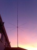 Sirio Antenna 827 (26.4 - 28.4 MHz) 5/8 Wave 3000W Tunable 10M &amp; CB Base Antenna N2