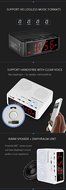 MX - 017 Bluetooth Portable Desktop Alarm Clock V2.1 Stereo Speaker Support FM Radio Handsfree AUX In TF ...... N9