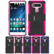 LG V20 Case, HLCT Rugged Shock Proof Dual-Layer PC and Soft Silicone Case With Built-In Kickstand for LG V20 (... N5