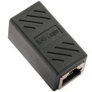 Jadaol&reg; Ethernet Cable In-line Shielded RJ45 Coupler, Female to Female - 5 Pack Black N8